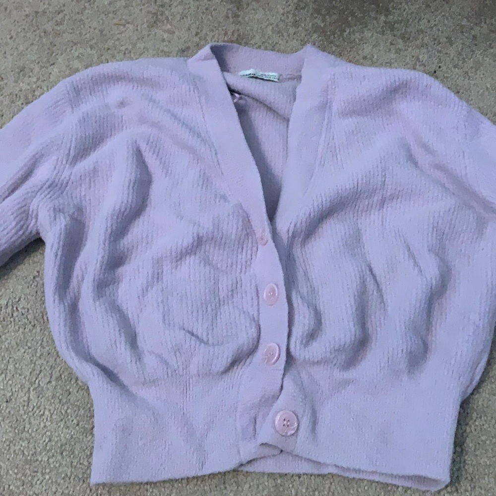 Pull and Bear purple sweater